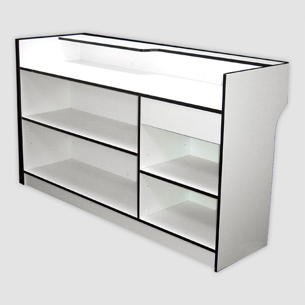 CHECKOUT WRAP COUNTER-LEDGETOP 6'